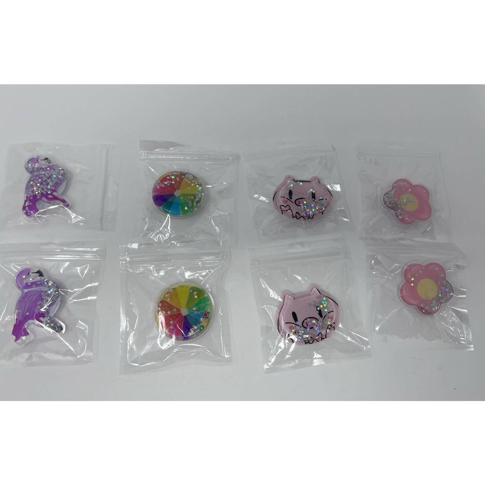 New Glitter Liquid 3M Frog, Pig, Flower,‎ Flamingo, Rainbow Orange